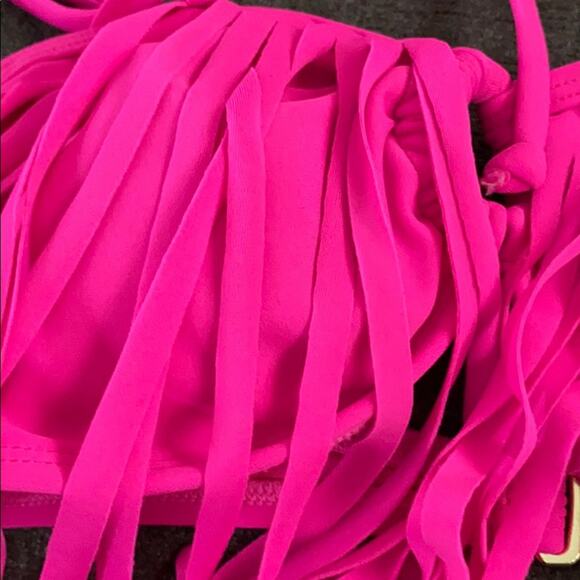 Roxy Surf Essentials Fringe Bandeau Bikini top - Picture 5 of 7